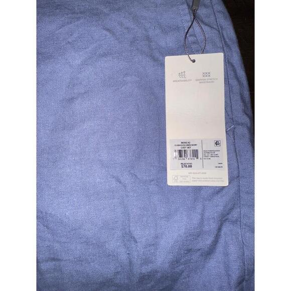 Walter Hagen Shorts Mens Size W42 Light Blue Stretch Short Button Closure Golf C - Picture 4 of 6